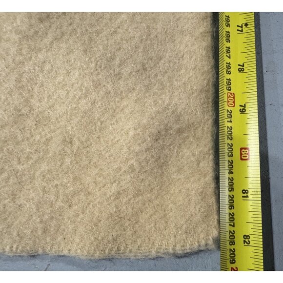 Vintage Hudson Bay HBC 4 Point Stripes Large Wool Blanket Throw Made in England - Picture 11 of 16